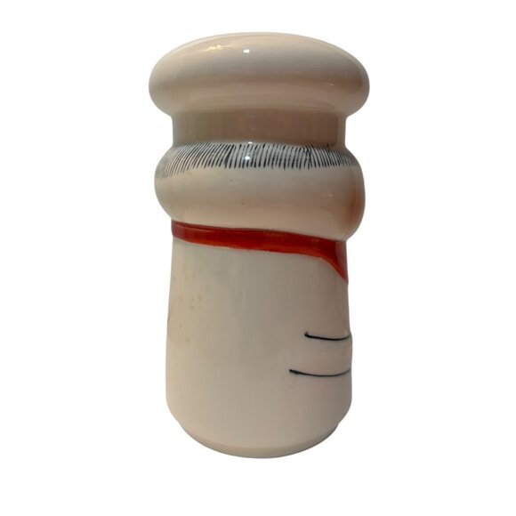 Vintage Happy Chef Porcelain Ceramic Parmesan Cheese Shaker Japan 6.5" - Picture 5 of 9